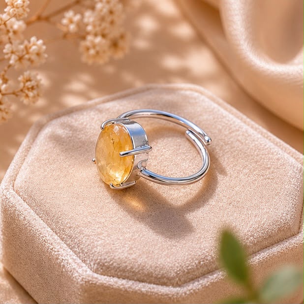 Prosperity Citrine Ring
