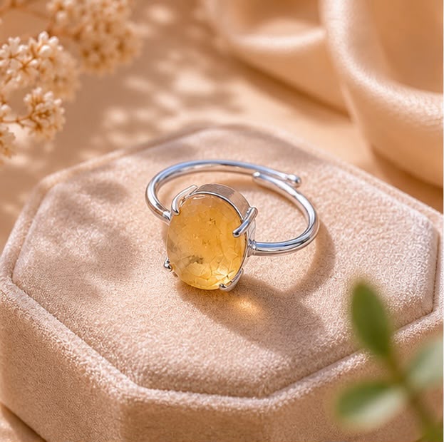 Prosperity Citrine Ring