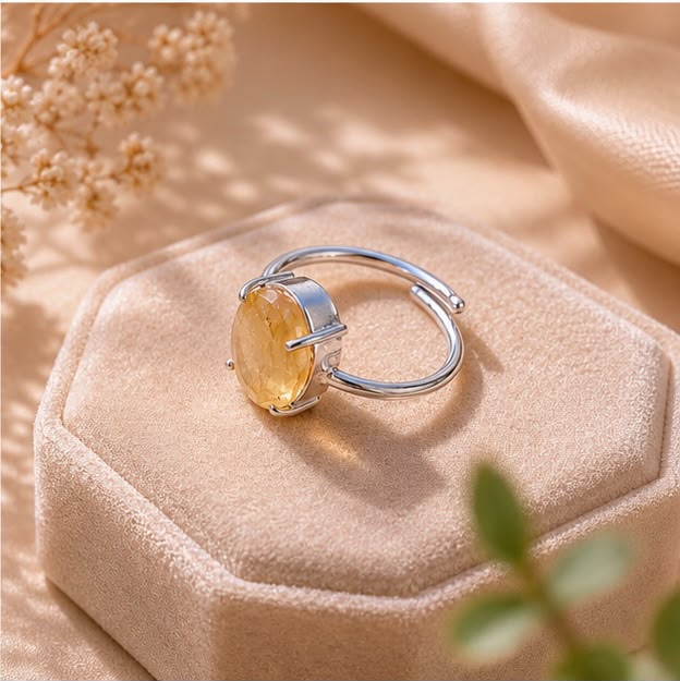 Prosperity Citrine Ring